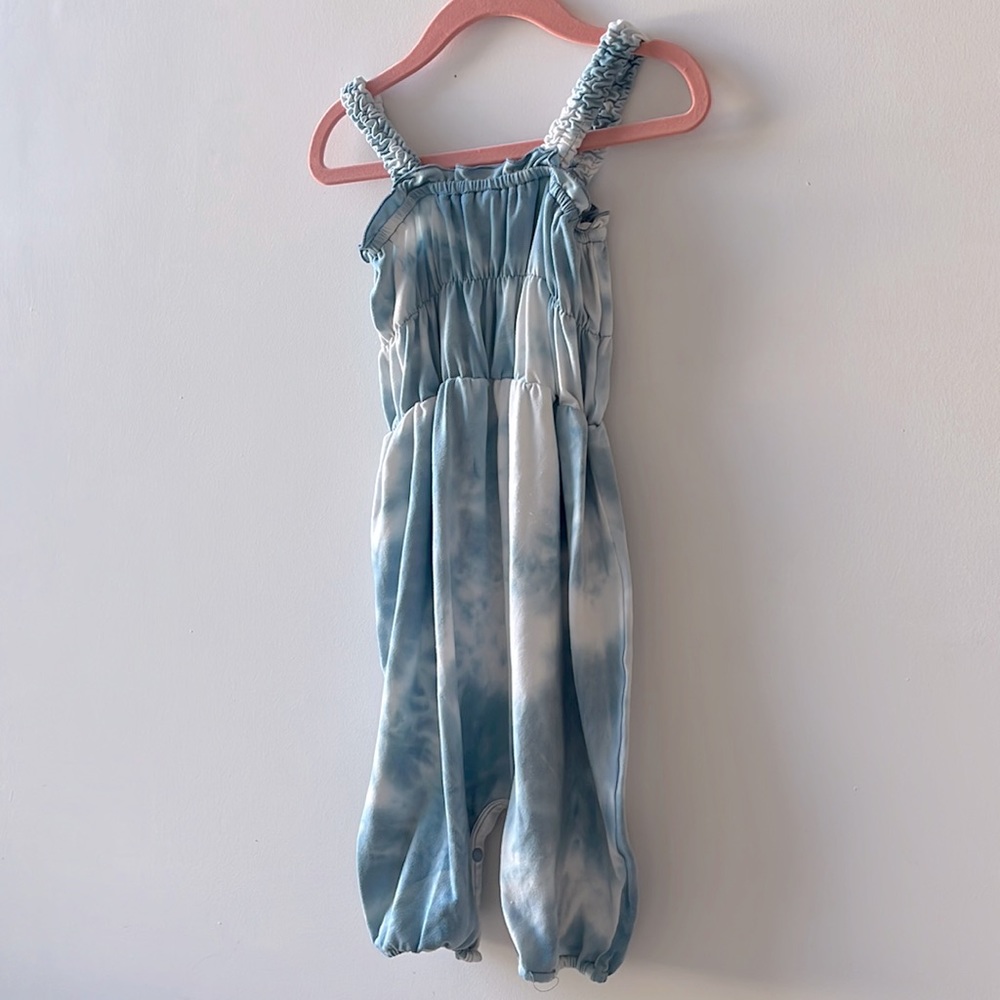 Blue Tie Dye Toddler Jumper